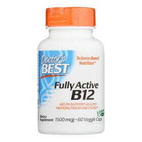Doctor's Best - Fully Active B12 1500mcg - 1 Each-60 Vcap