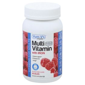 Yum V's - Multivitamin Adults Iron - 1 Each - 60 Ct