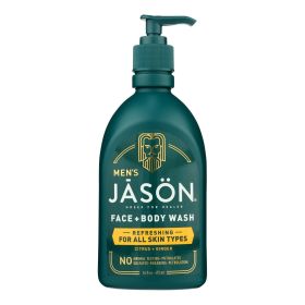 Jason Natural Products - Face/bdy Wsh Mens Refresh - 1 Each-16 Fz