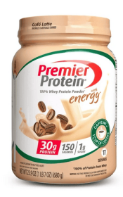 Premier Protein 100% Whey Protein Powder, CafÃ© Latte, 30g Protein, 23.9 oz, 1.5lb