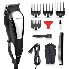 Professional Hair Clippers, Corded Hair Clippers for Men Kids, Strong Motor baber Salon Complete Hair and Beard, Clipping and Trimming Kit,Amazon (Option: Default)