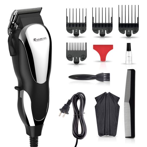 Professional Hair Clippers, Corded Hair Clippers for Men Kids, Strong Motor baber Salon Complete Hair and Beard, Clipping and Trimming Kit,Amazon