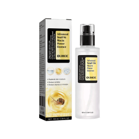 OUHOE Snail 96 Collagen Power Essence Repairs Skin Barrier, Moisturizes And Desalinates Black Spot Snail Essence (Option: 1PCS)