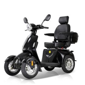 Fastest Mobility Scooter With Four Wheels For Adults & Seniors, Red 800W (Color: as Pic)