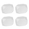 4 Pack Jawline Exerciser for Men Women Jaw Trainer Shaper Sagging Skin Double Chin Reducer with 3 Resistance Levels for Beginners Intermediate Expert